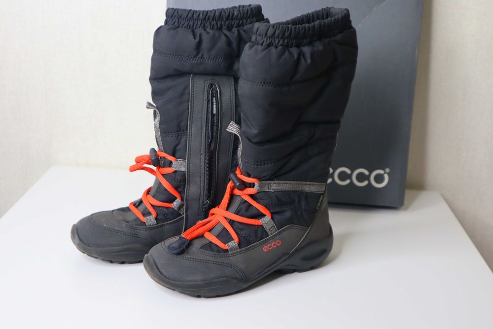 Зимові чобітки Ecco 30, зимние сапожки, ботинки экко