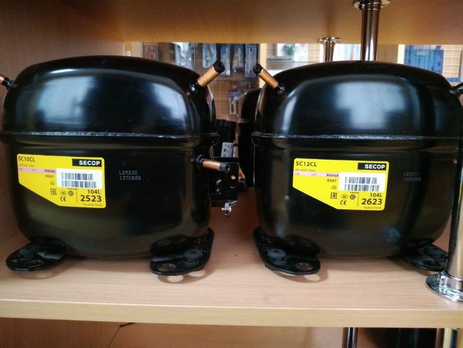 Компрессора для холодильных витрин и прилавков