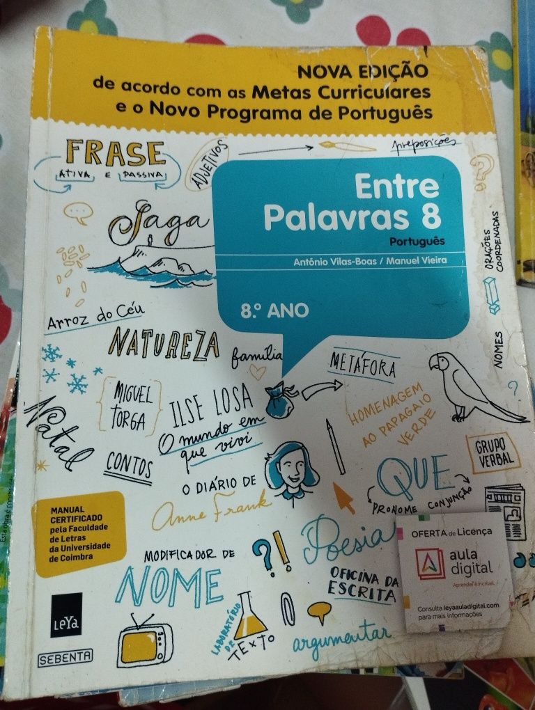 Manual de português ,8° ano