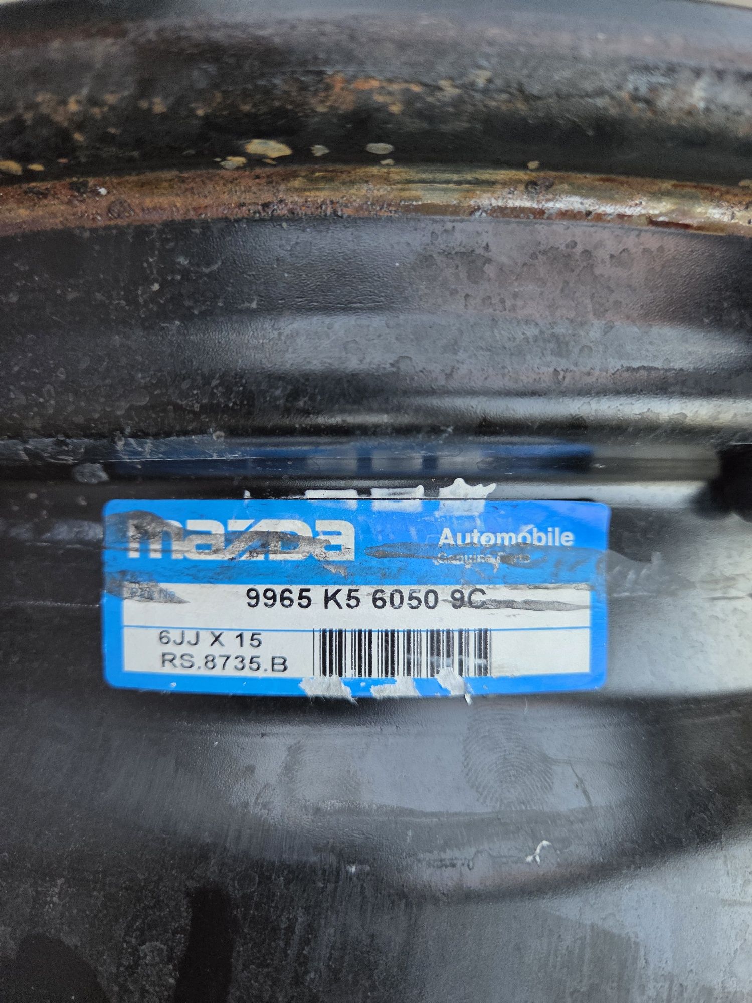 Оригінальний стальний диск r15, 5×114,3 Mazda