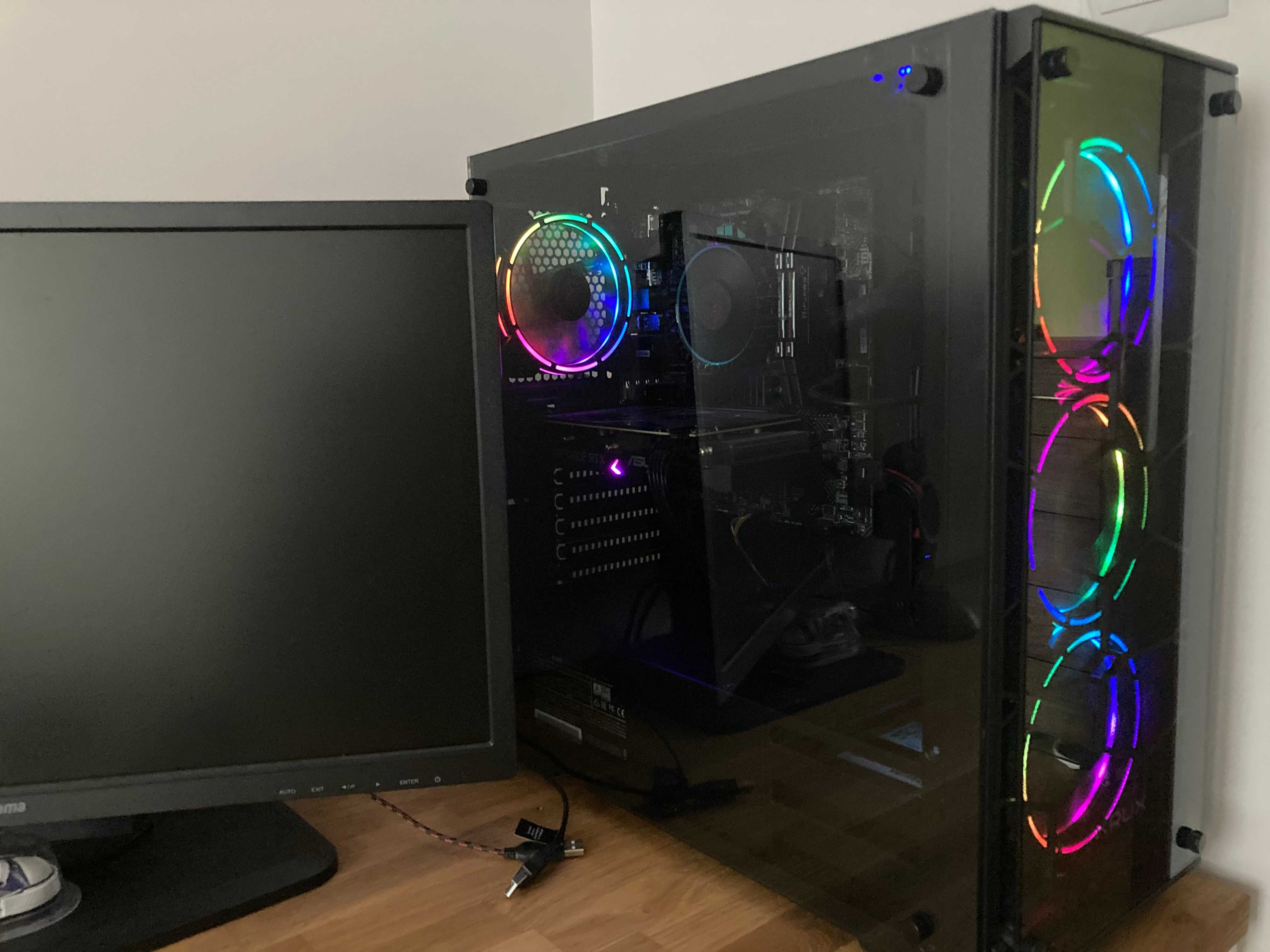 Komputer Intel i5 12th Gen 16GB DDR4 RTX3060 SSD 256GB HDD 1TB