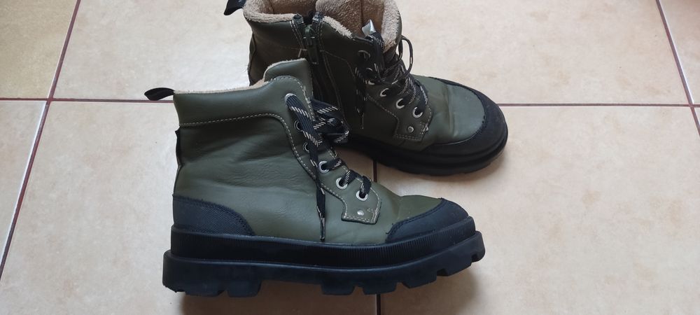 Buty trapery zimowe dziewczęce/damskie 36