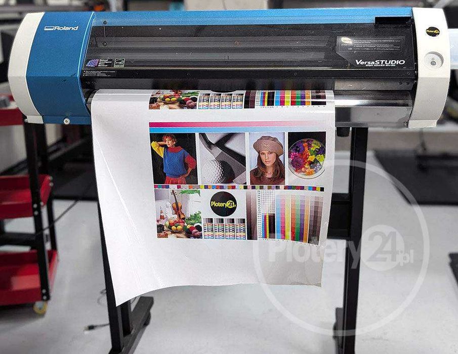 RENEW! Drukująco-tnący ploter Roland BN-20 Nowa głowica Gw1rok Leasing