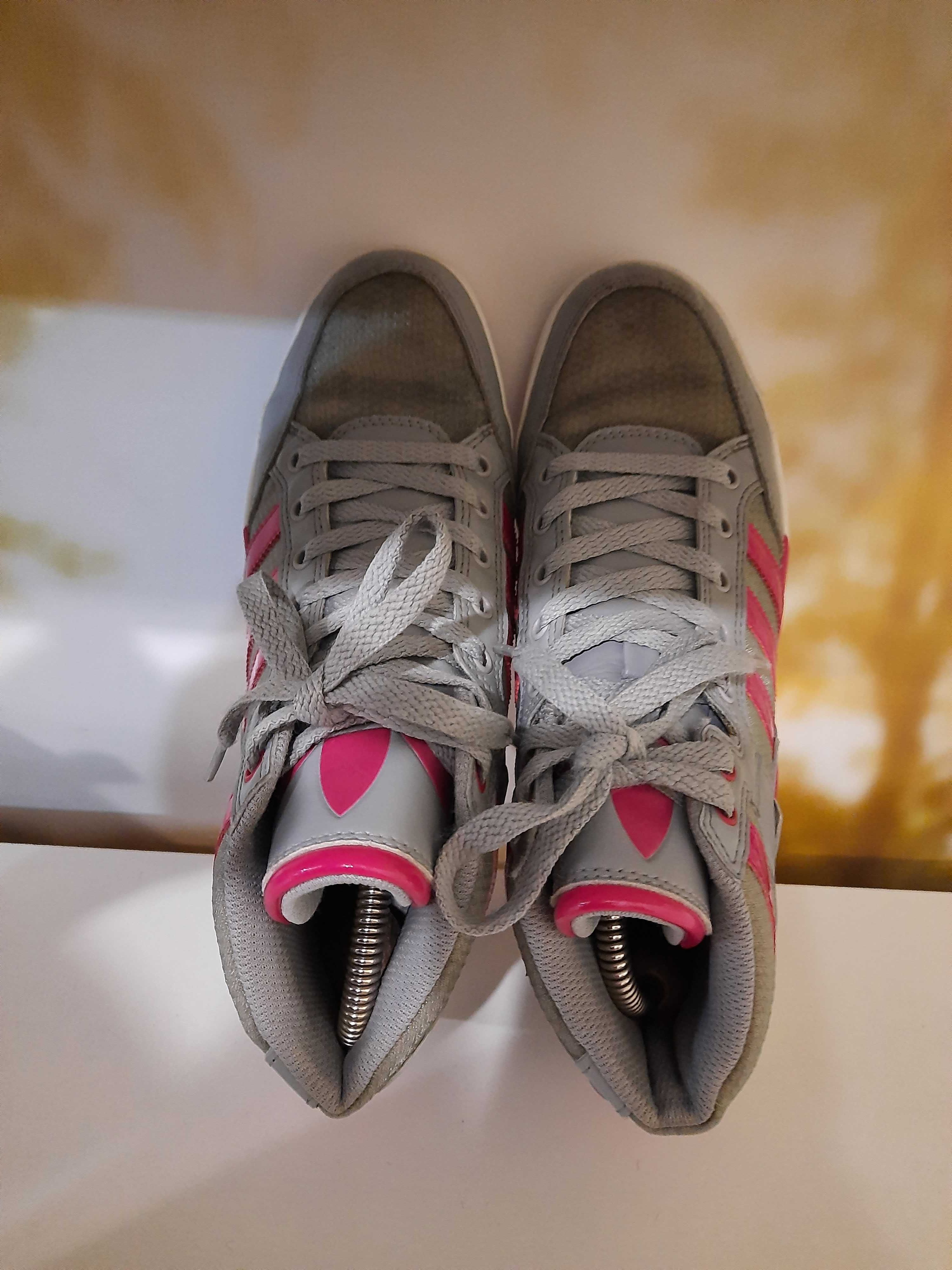 Женские кроссовки высокие кеды Adidas Q34250 р. 38(24 см)