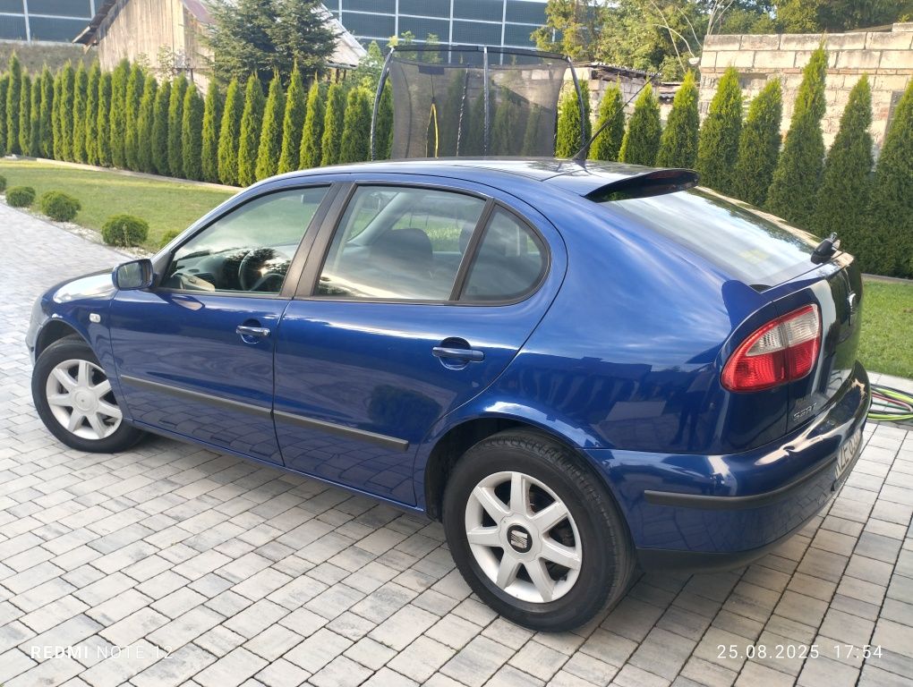 ŁADNY SEAT LEON 1.6 benzyna do jazdy bez korozji