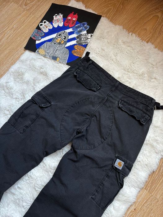 Сірі карго штани Carhartt Aviation Bermuda