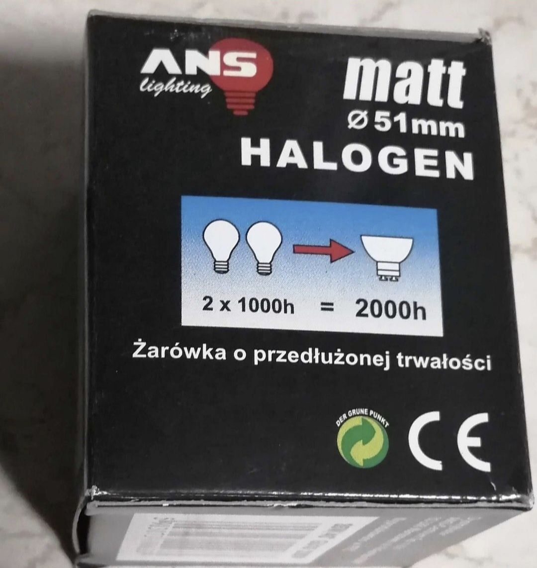 Żarówka halogenowa GU 10
