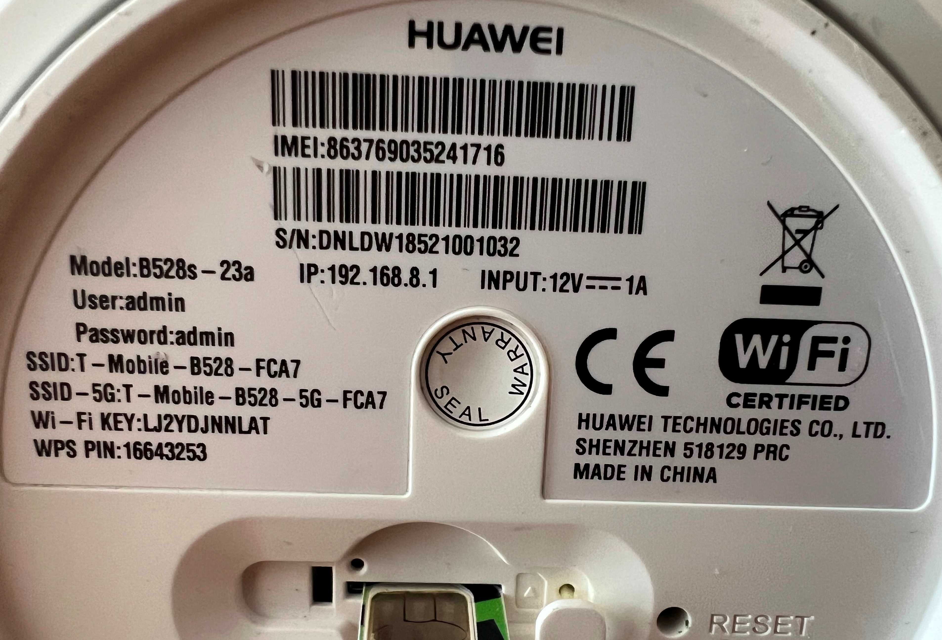 ROUTER HUAWEI B528s-23a LTE CAT6 na kartę sim