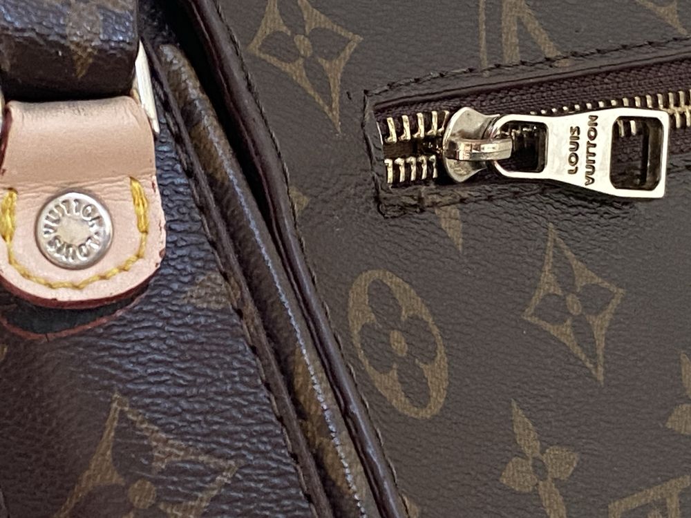 Louis Vuitton torebka listonoszka brązowa
