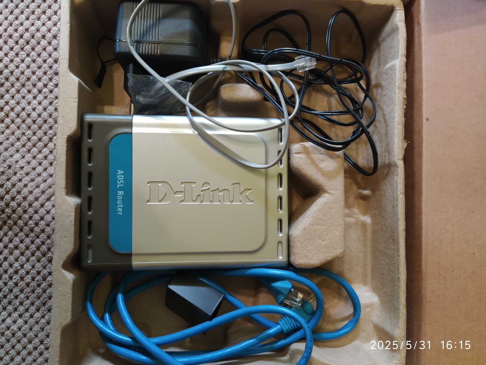 Роутер маршрутизатор D-Link DSL-500T