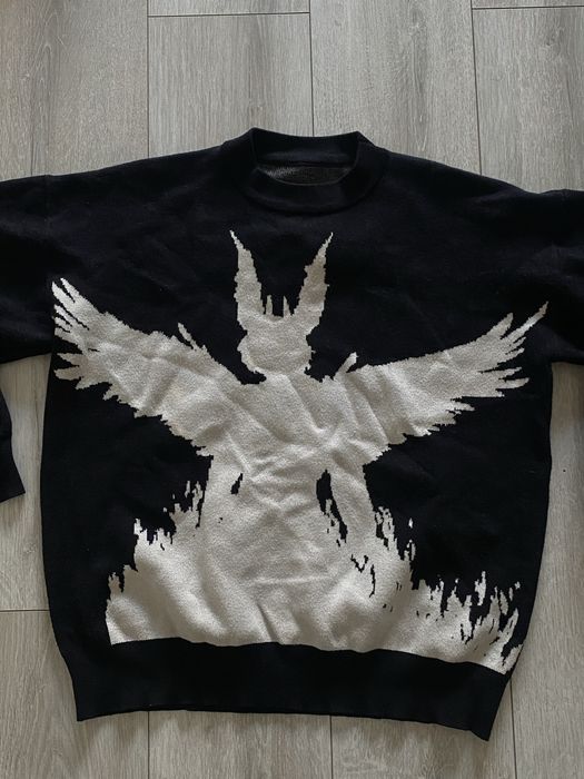 светр dead inside, vintage, grunge нефор