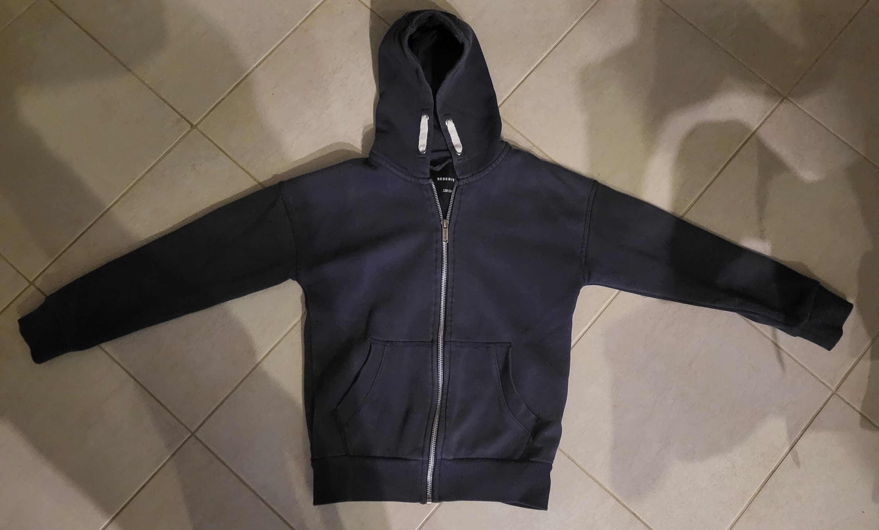 Bluza rozpinana Reserved 128 cm - 7 lat/granat