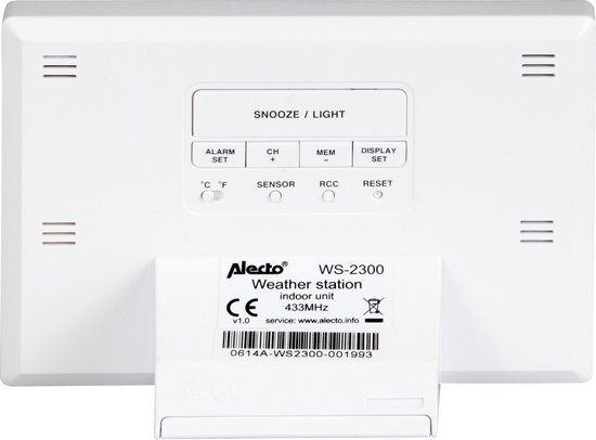Stacja Pogodowa Alecto WS-2300WT Czujnik Zewnętrzny