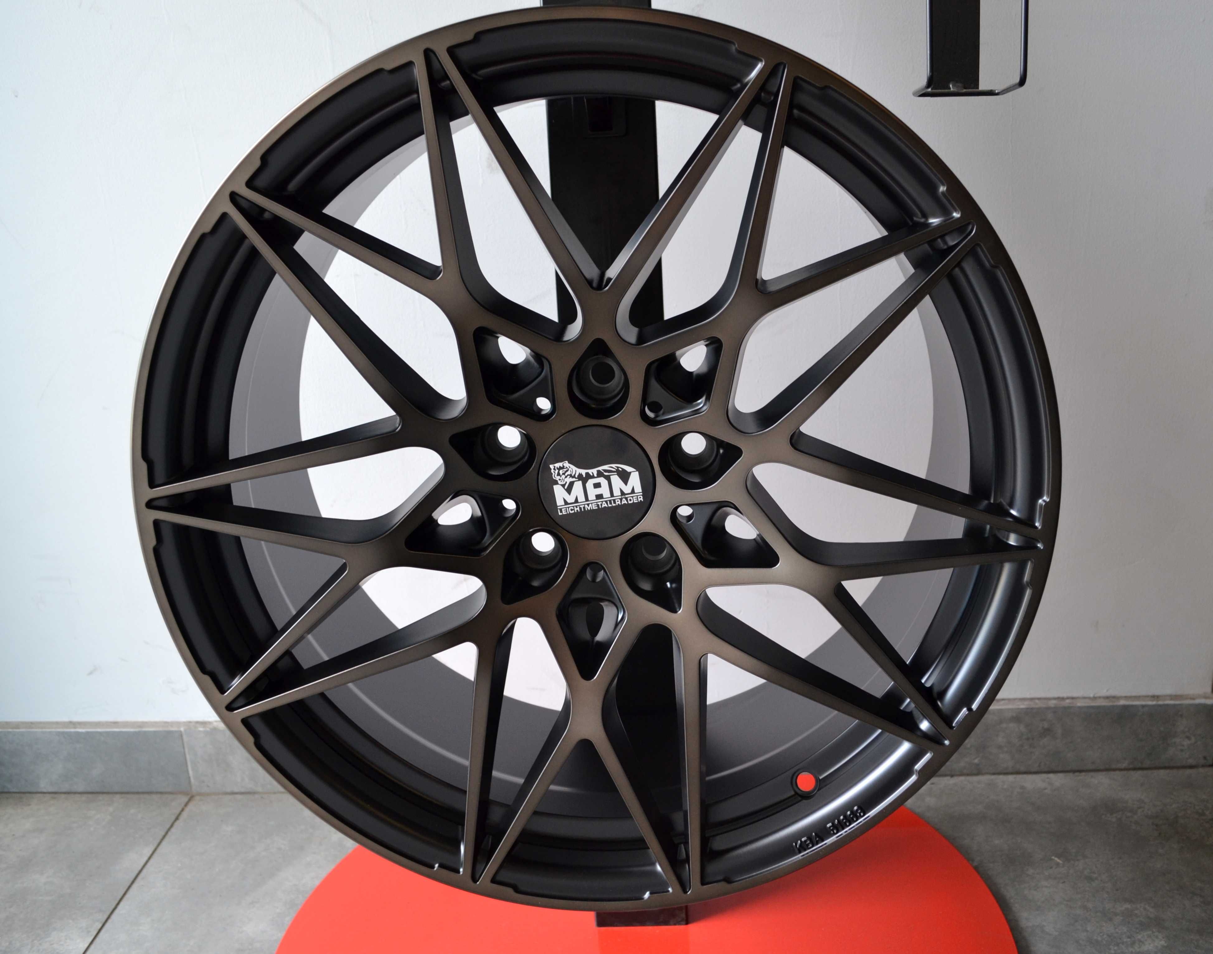 Nowe felgi MAM B2 18x8J 5x120 et 35 BMW E90 E46 F31 F11 E87