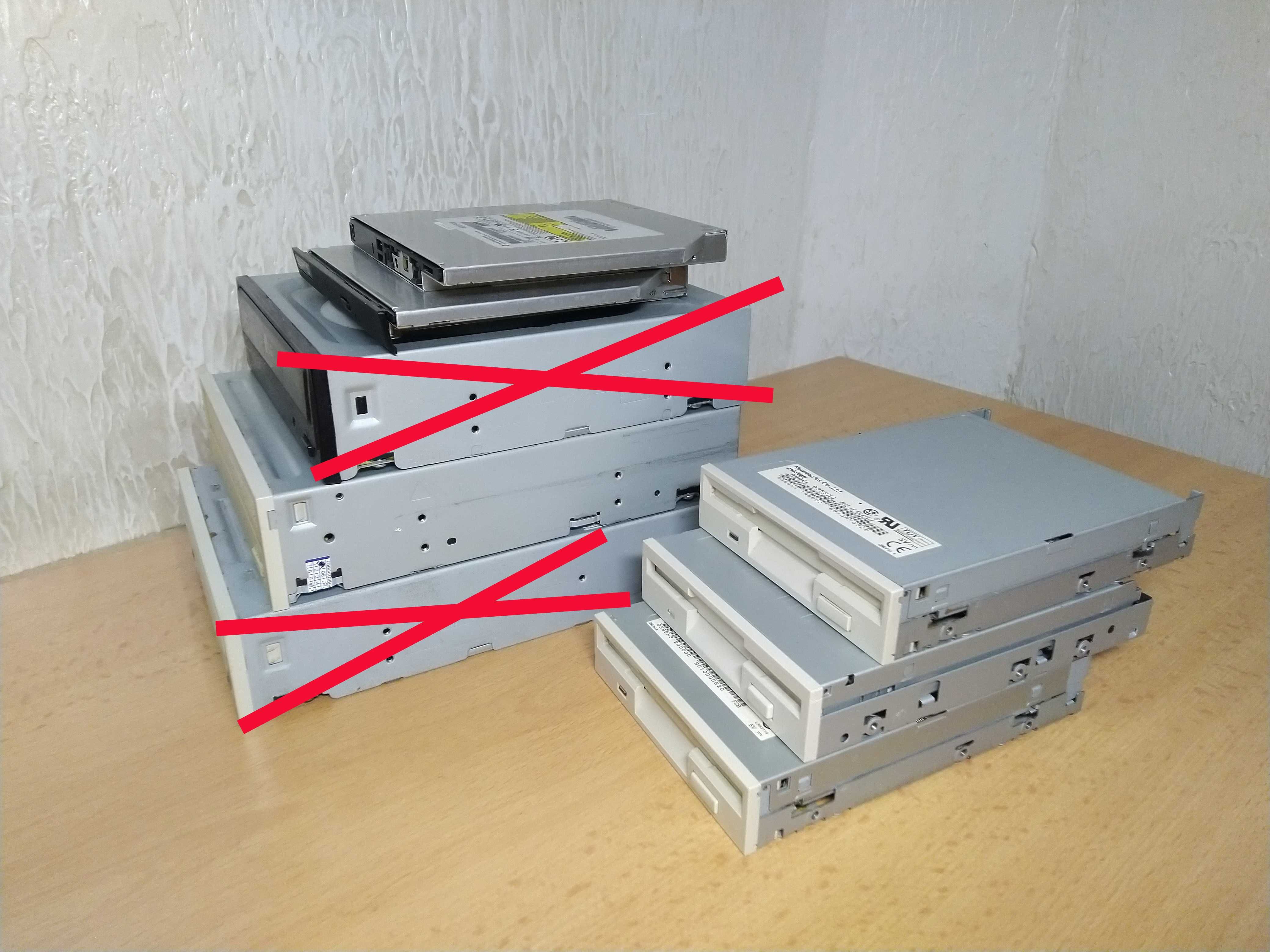Привод DVD-R+RW для ПК та ноутбука Floppy Disk Drive FDD