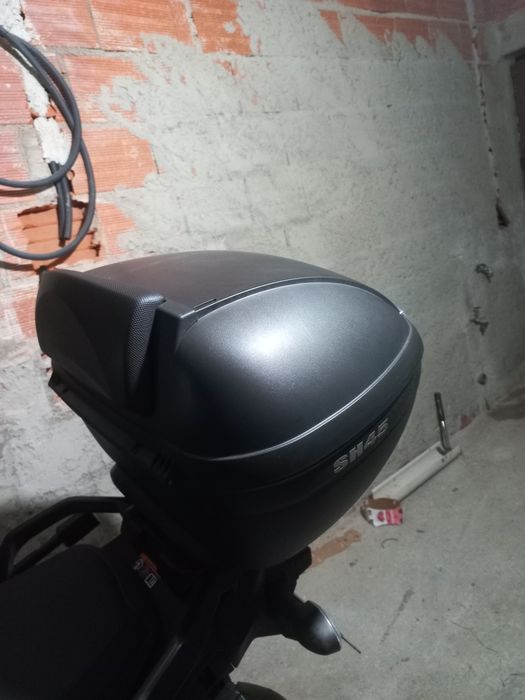 top case  shad sh45  para 2 capacetes