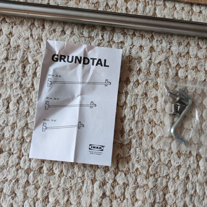 Toalheiro IKEA Grundtal 59cm