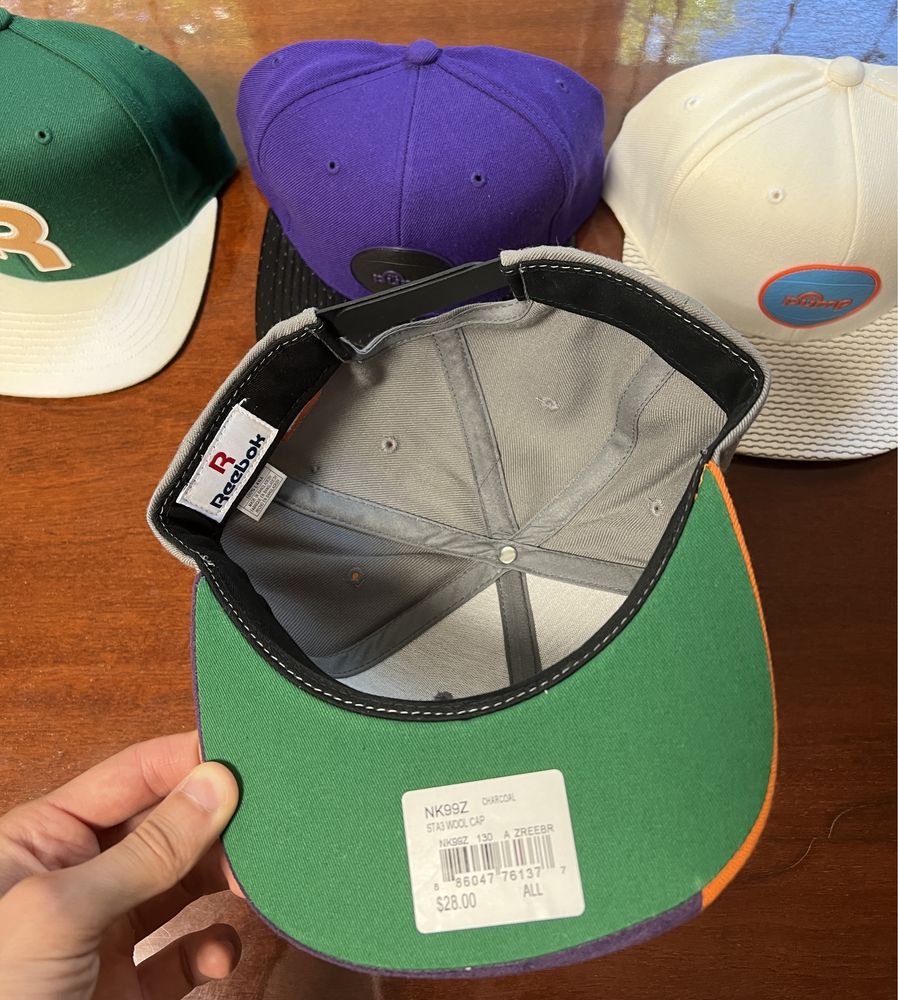 Кепка Reebok оригінальна бейсболка рібок снепбек snapback hat
