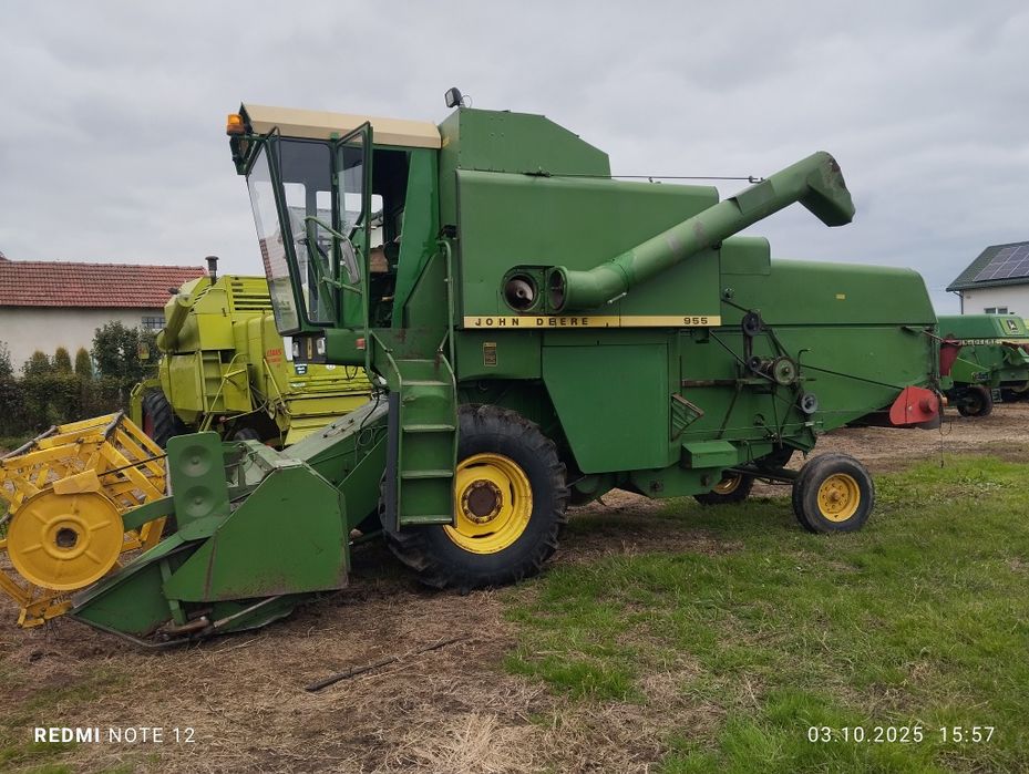 Комбайн свіжопригнаний John Deere 955