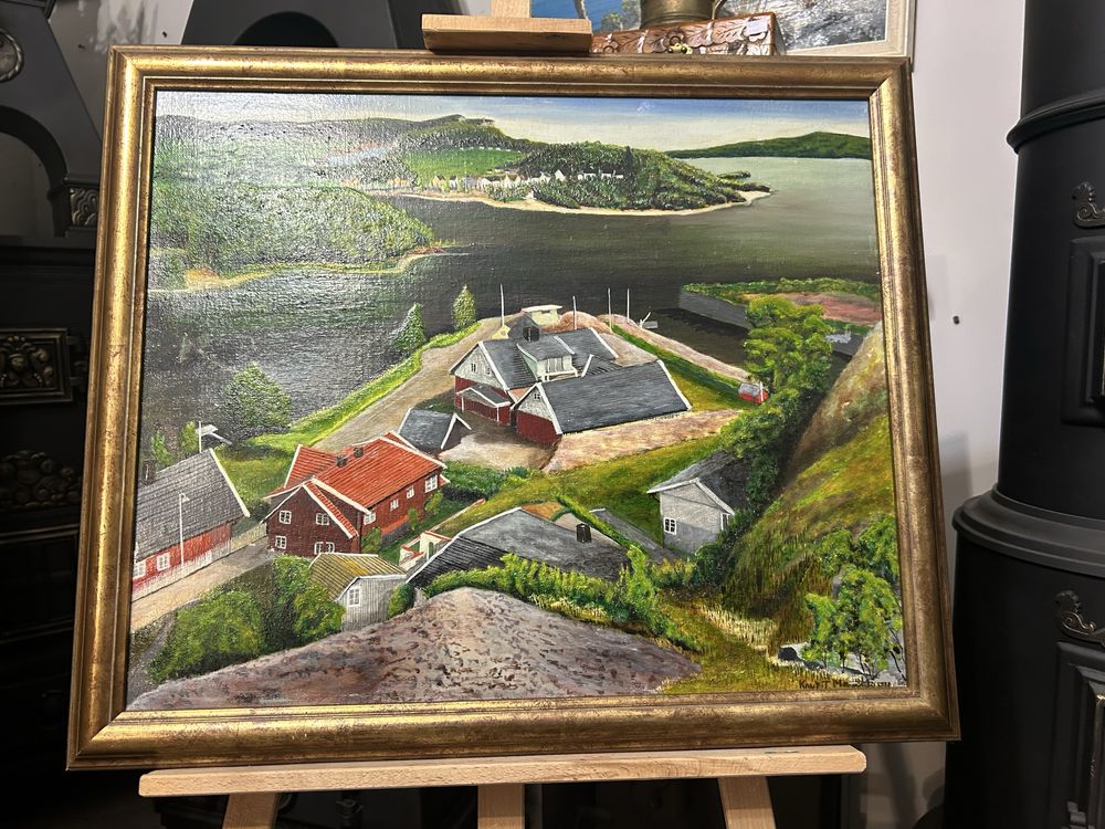 Obraz fjordy Knut