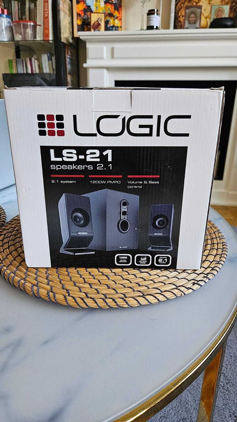 Głośniki LOGIC CONCEPT LS-21 - NOWE głośniki komputerowe