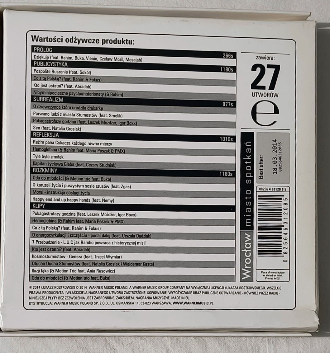 Przekrój L.U.C plyta CD Luc