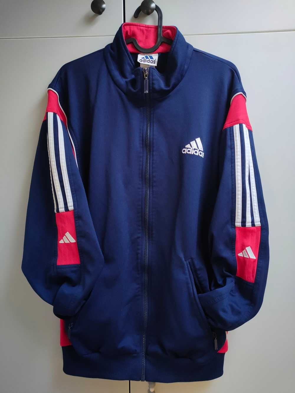 Bluza dresowa Adidas oldschool retro  L-XL