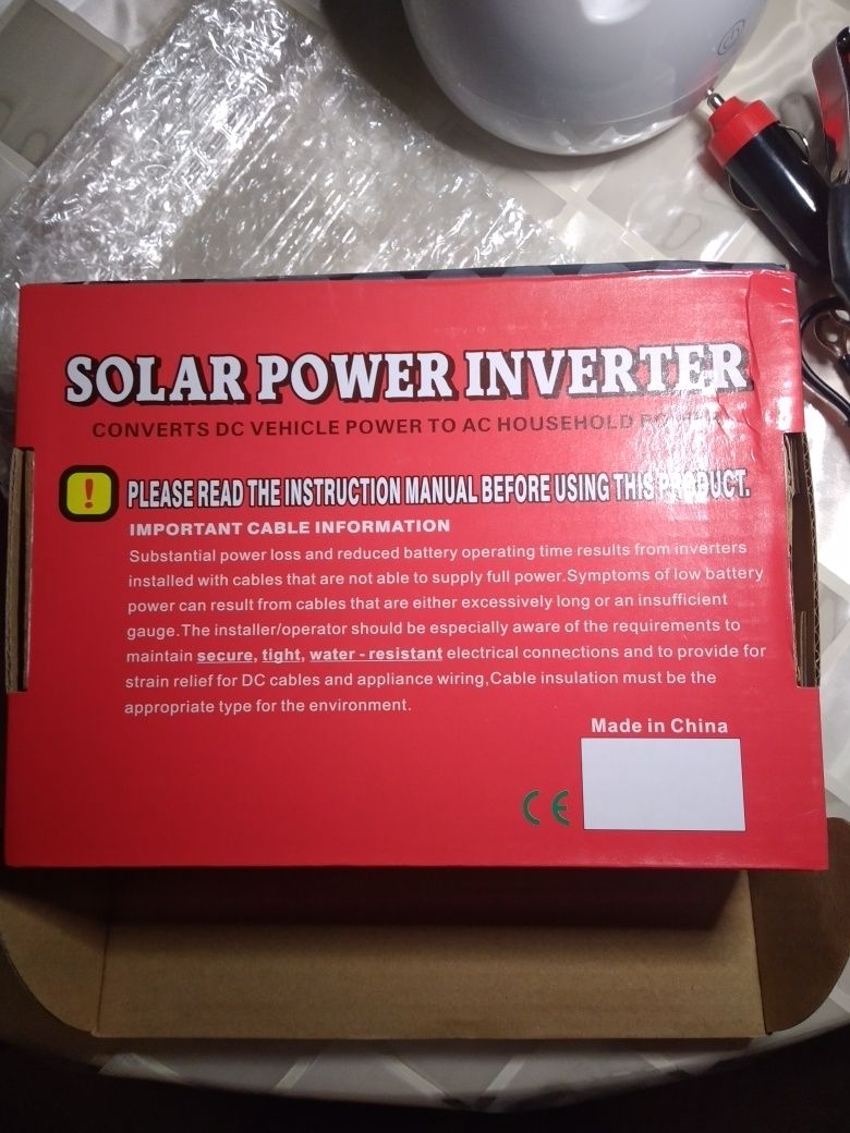 Інвертор перетворювач напруги 1600w/12v