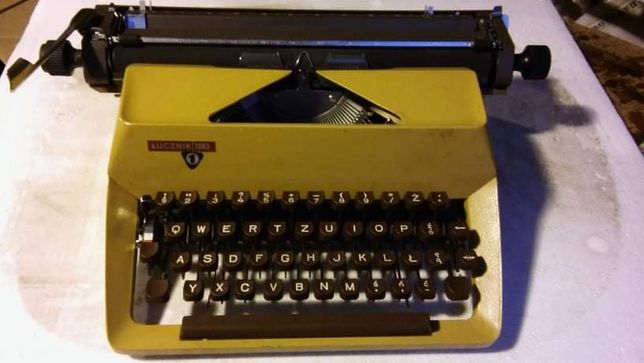 Łucznik 1303 maszyna do pisania - antyk - stare rzeczy - prl