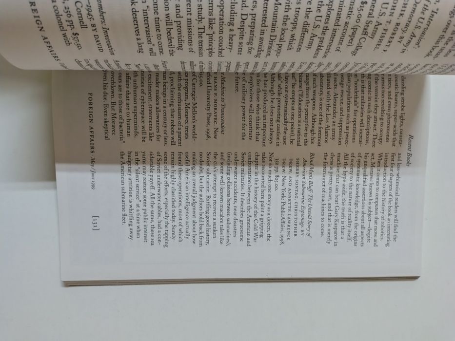 Foreign Affairs magazine