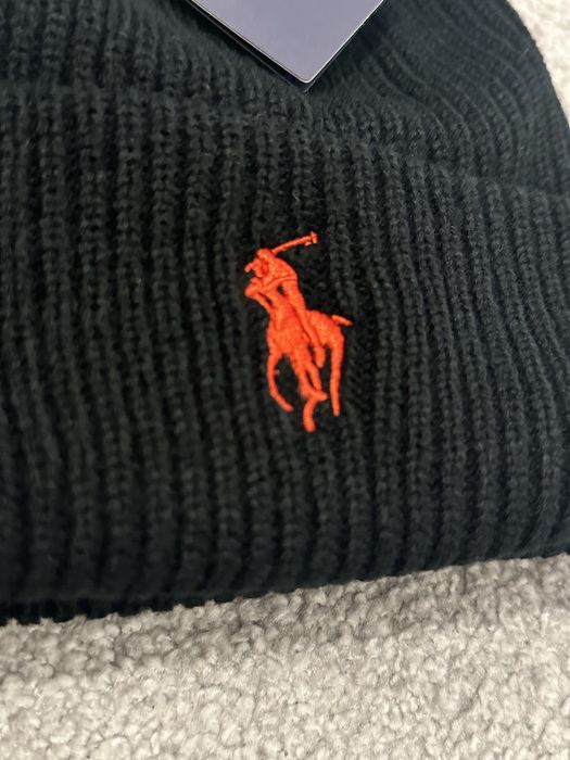 Czapka Nowa czarna Ralph Lauren
