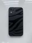 Etui case iphone 11 czarny zebra