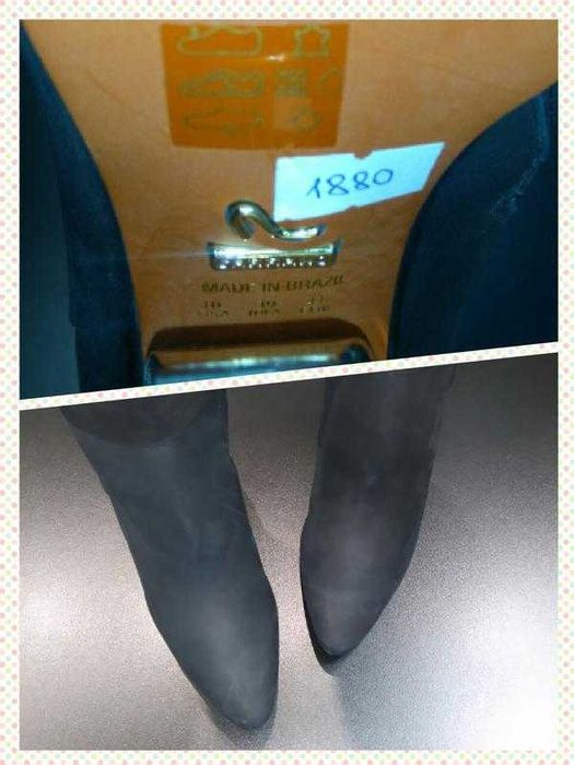 Kрасиві шкіряні чоботи соггапо /бразилія/