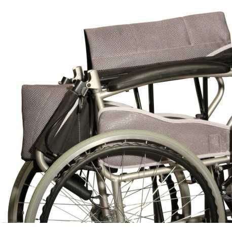 Wózek inwalidzki stalowy, ultralekki ANTAR AT52301. Rozmiar 45cm