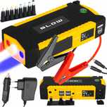 Mocny Jump Starter ROZRUCH BOOSTER Powerbank 12V ZESTAW 16800mAh