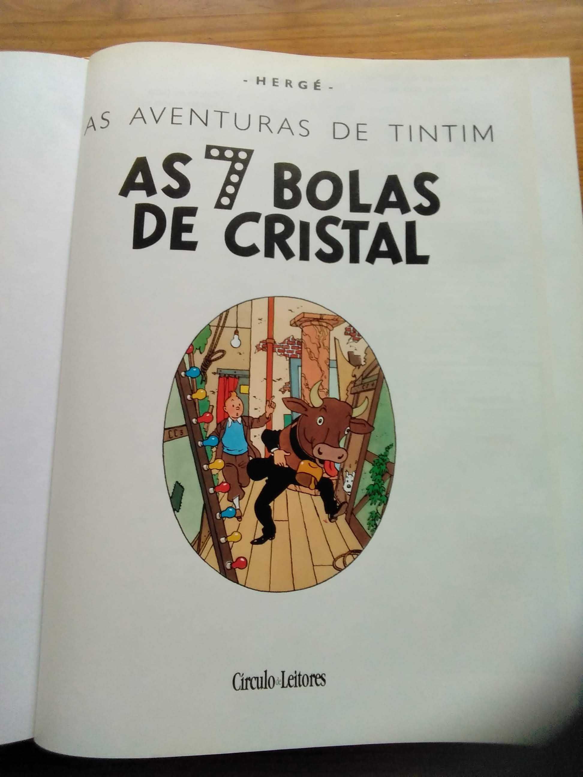Livro "BD" Tintim
