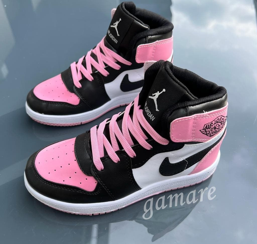 Różowe Nike Jordan 1 dziewczęce hit szybka wysyłka