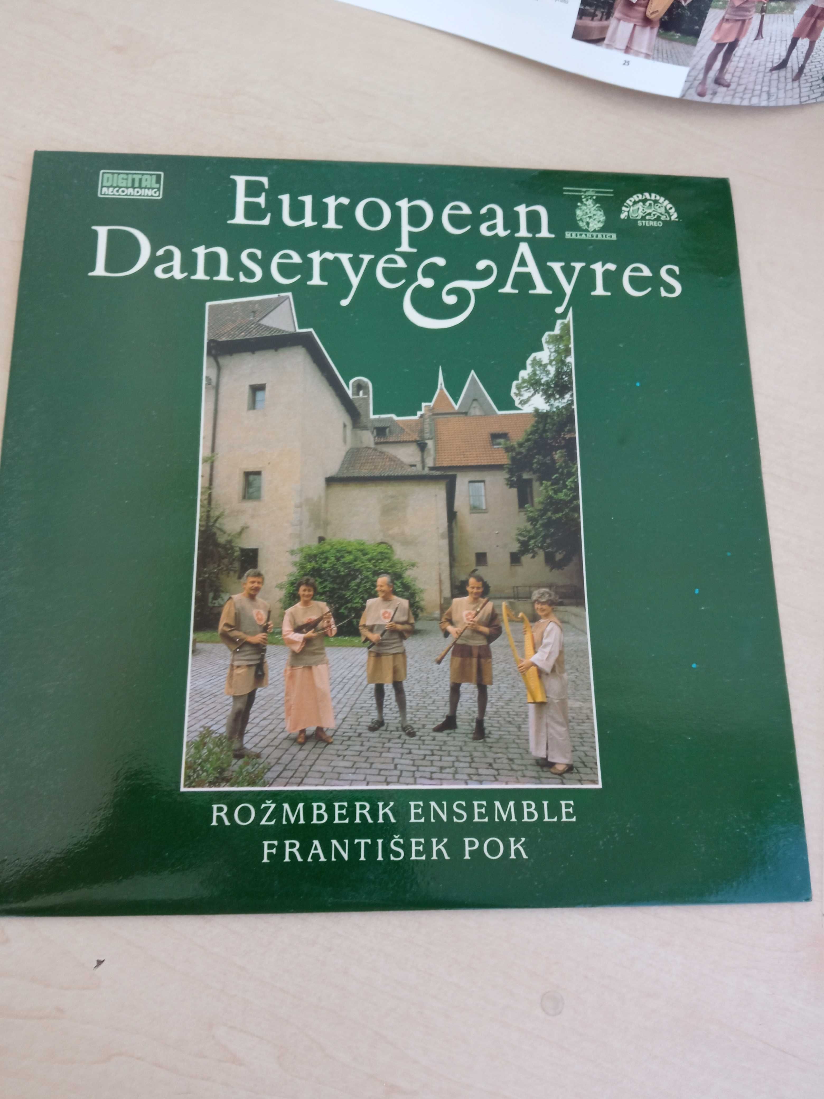 Платівка Rožmberk Ensemble František Pok European Danserye & Ayres