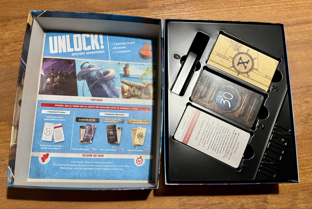Jogo de Tabuleiro Unlock! Mystery Adventures