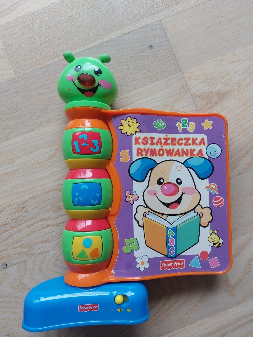 Książeczka rymowanka Fisher Price.