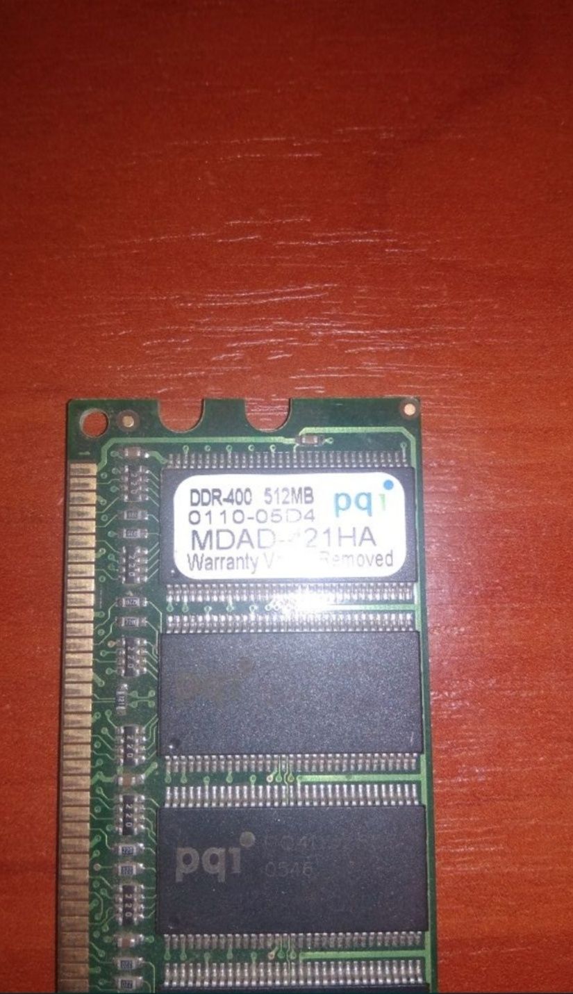 DDR-400 512mb, pqi...
