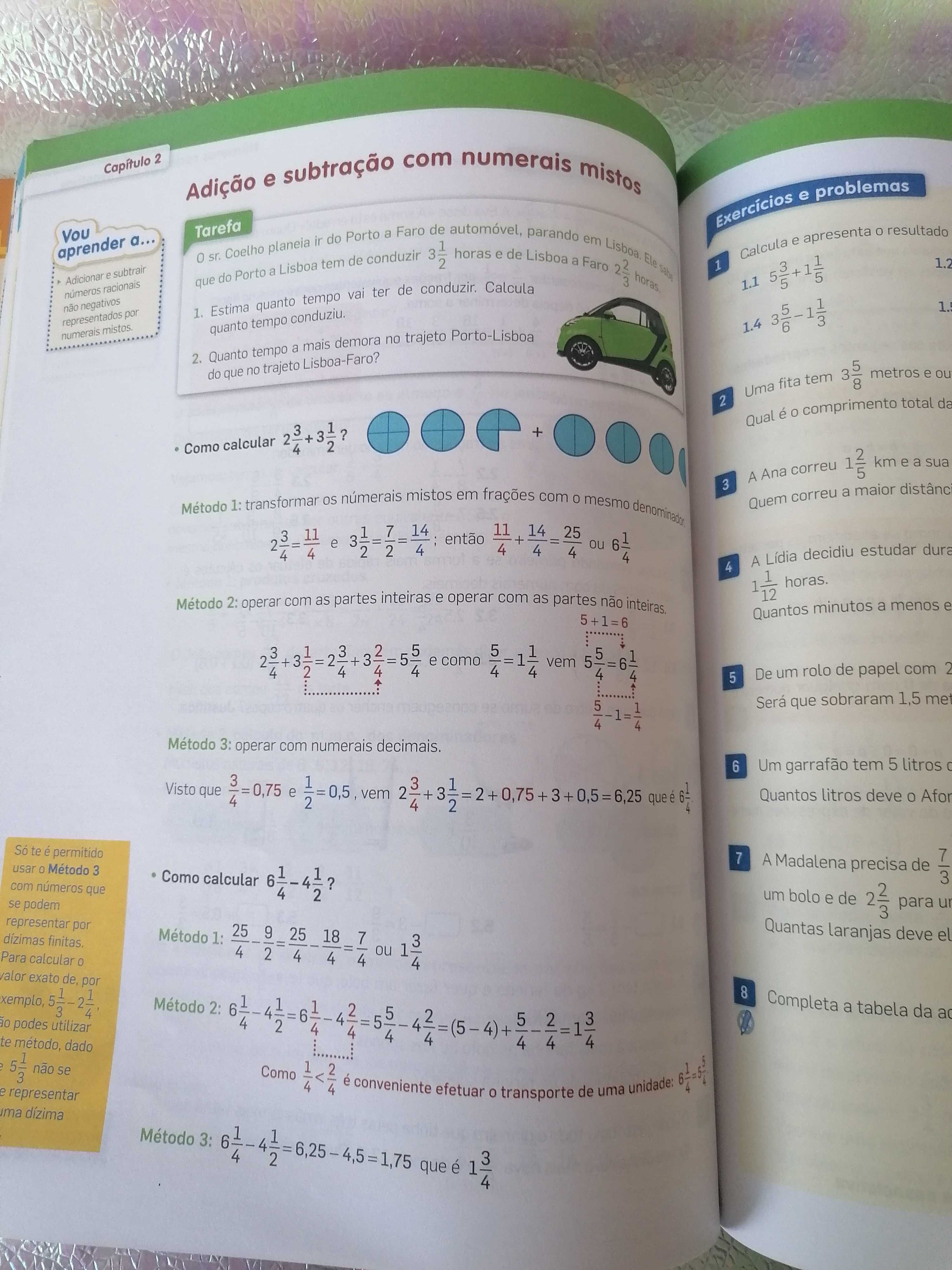 Livro de matemática 5°ano, volume 1  MAT 5