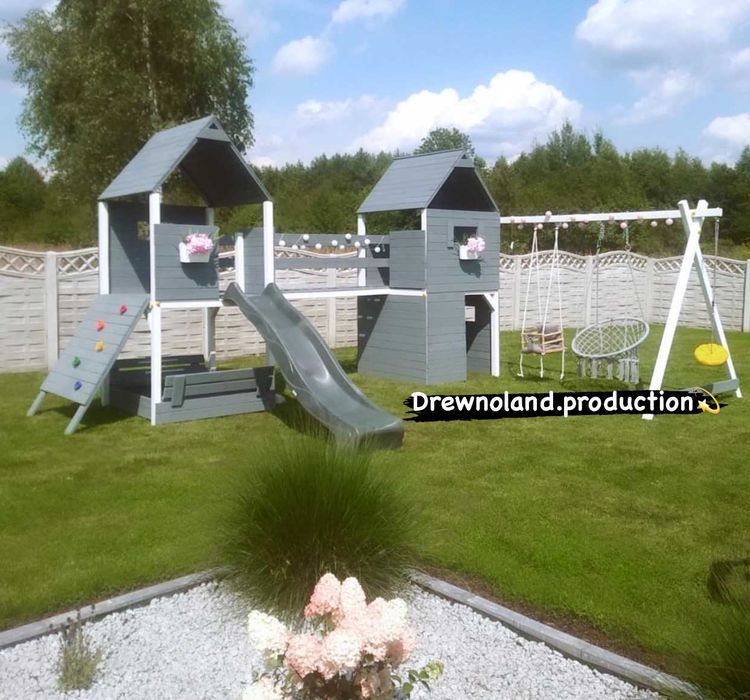 TOTALNA wyprzedaż posezonowa! Plac zabaw wykonany kompleksowo!