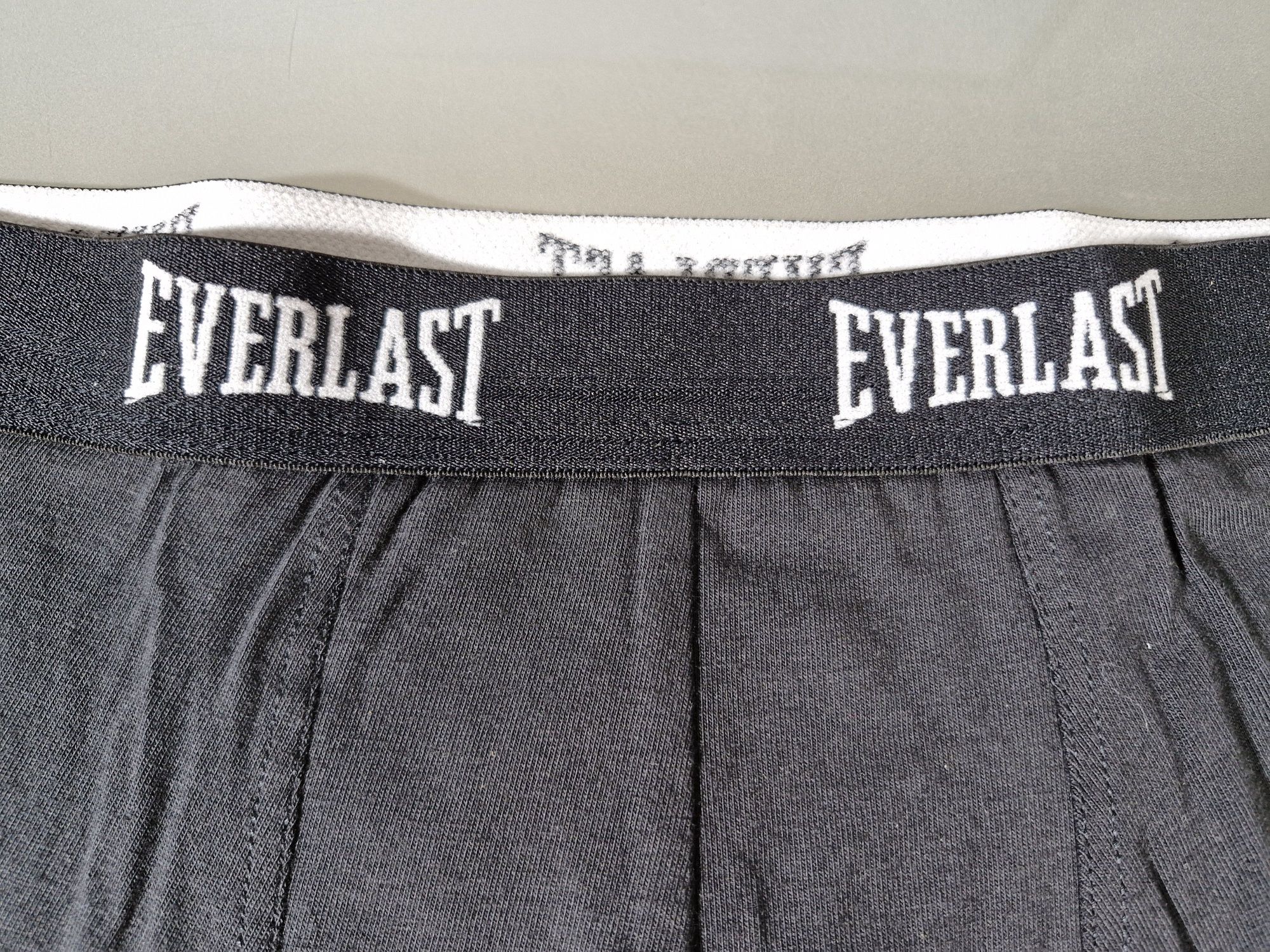 Everlast Bokserki Męskie Bawełniane Czarne/Granat 2 sztuki Rozmiar XXL