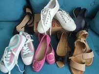 Buty 7 par pasują na małe 38 i duże 37