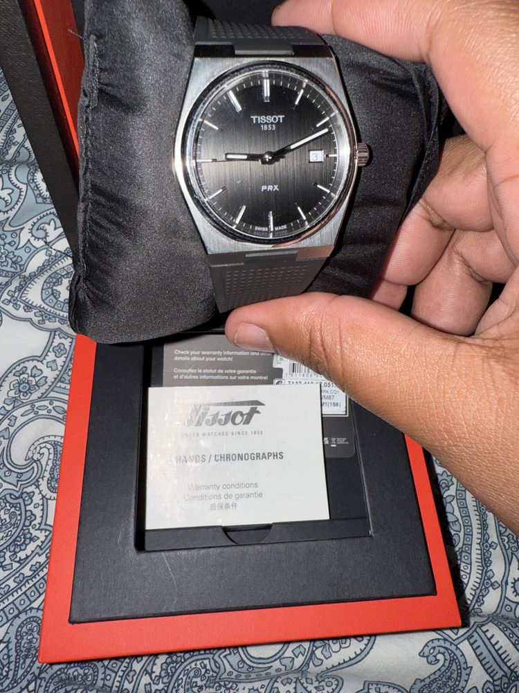 Tissot PRX preto original