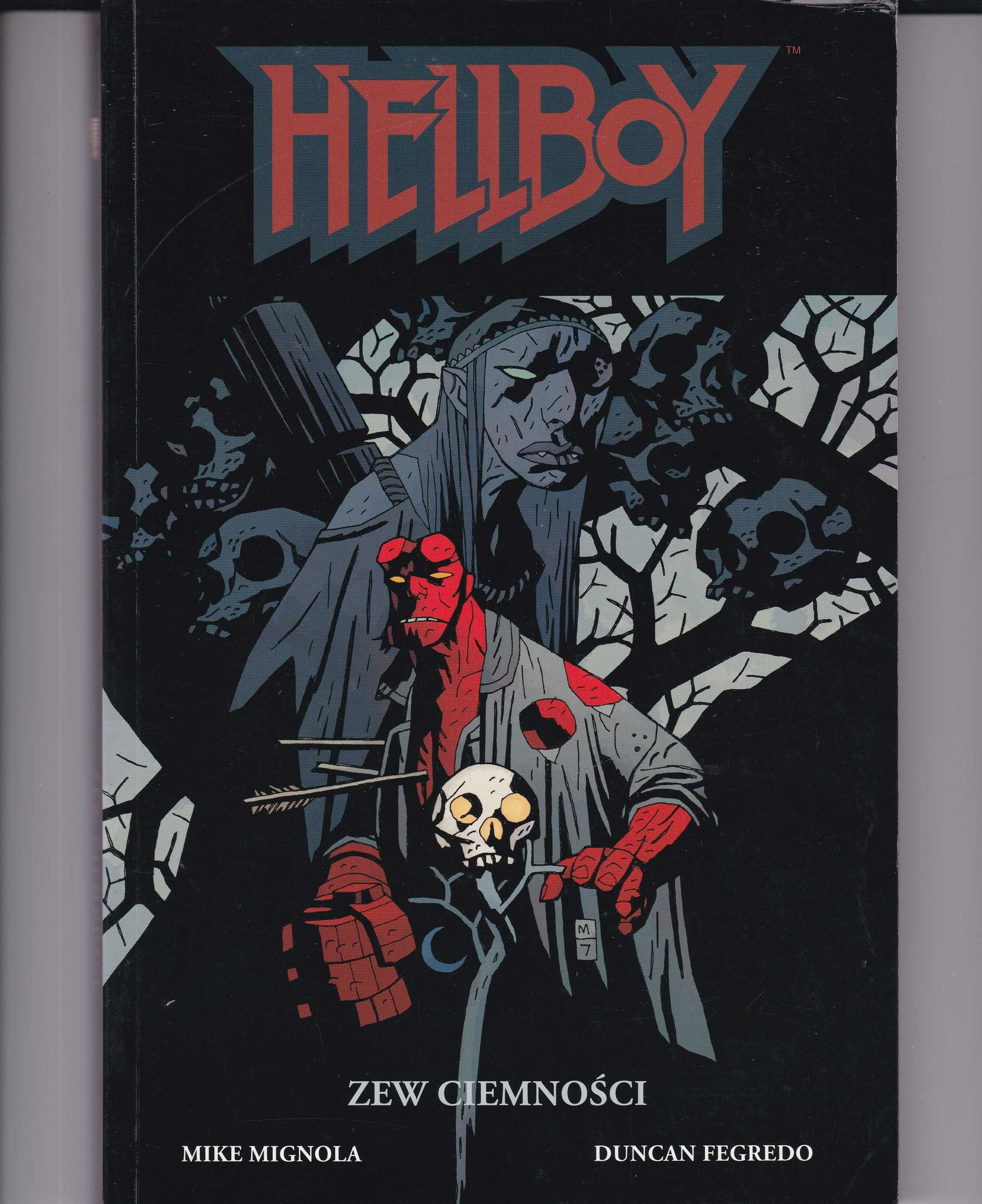 Hellboy Zew ciemności - Mignola Fegredo /  komiks