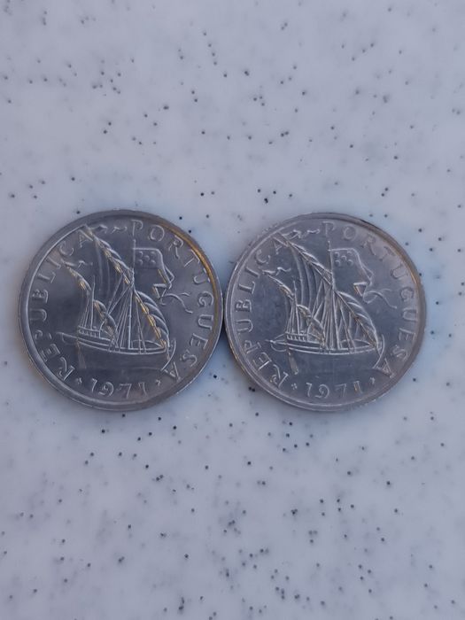 2 Moedas 1971 Portugal