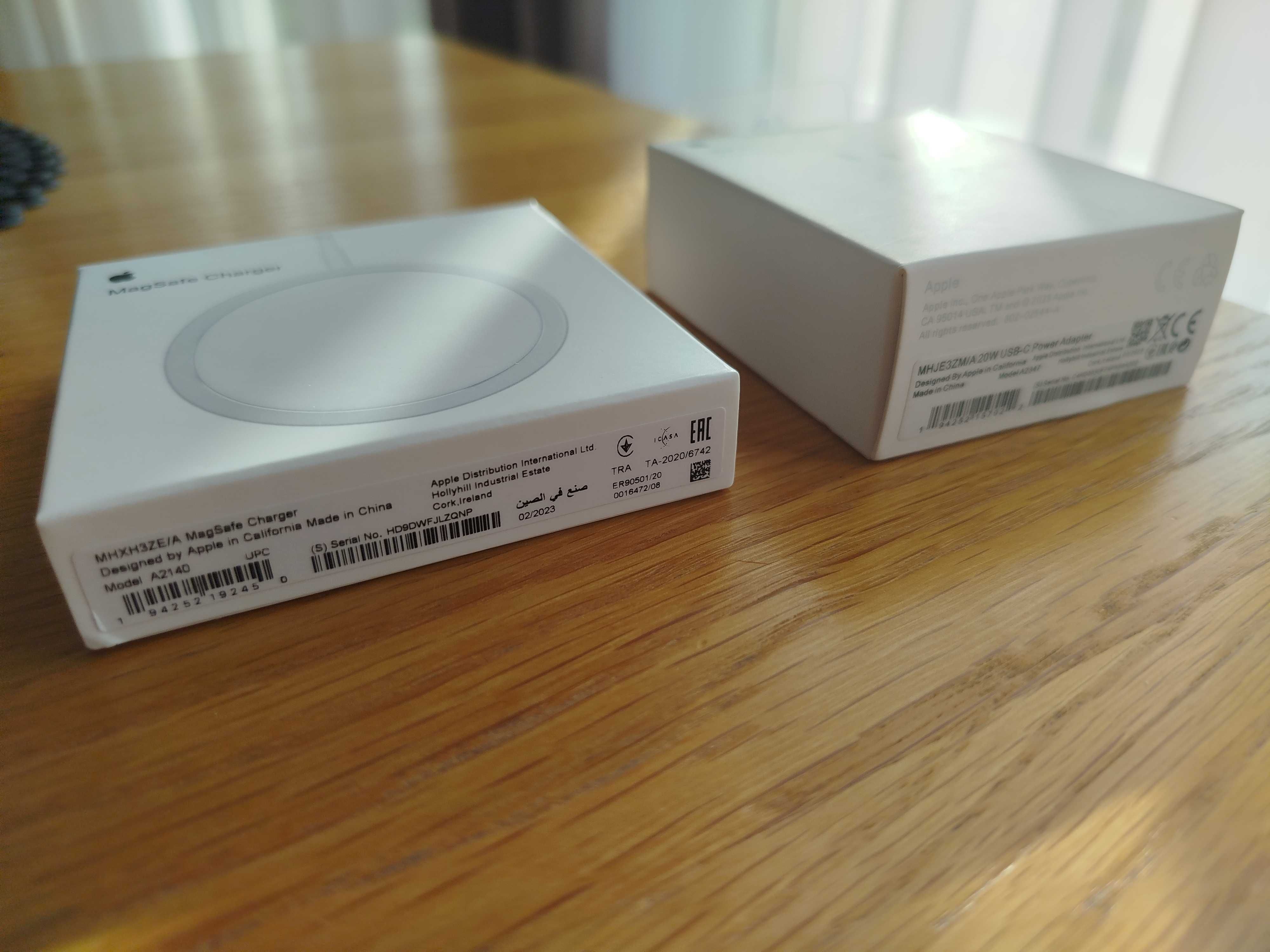 Ładowarka indukcyjna MagSafe Apple + adapter USB-C 20W