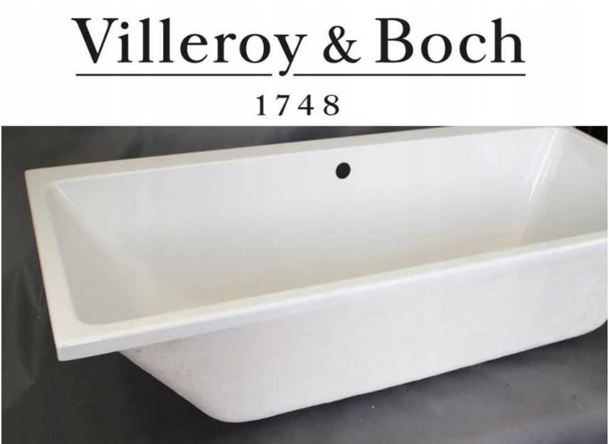 WANNA Villeroy&Boch SUBWAY 180x80 + NOŚNIK SCHEDPOL ekskluzywna!